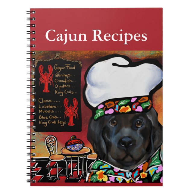 Cuaderno Perro de Terranova (Frente)