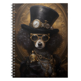 Cuaderno Perro De Vapor De Vapor En Novedad De Pintado Gorr