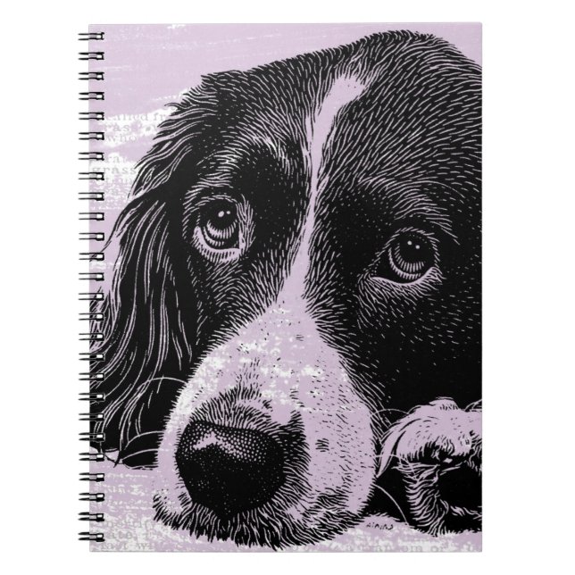 Cuaderno Perro del vintage (Frente)
