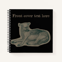 Perro. Dibujo a lápiz.