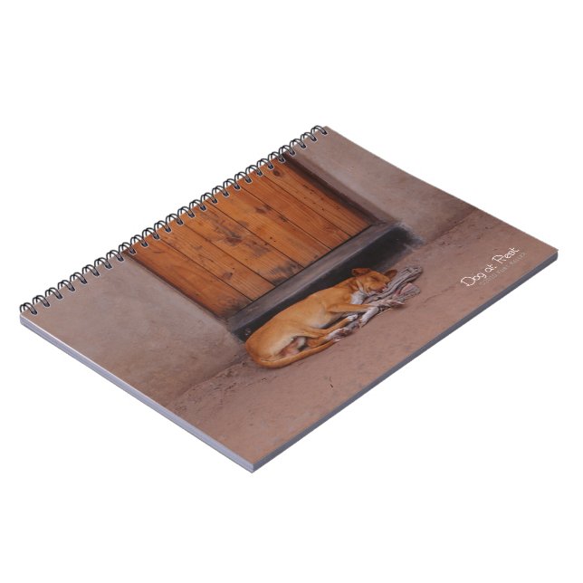 Cuaderno Perro en reposo (Lado Izquierdo)
