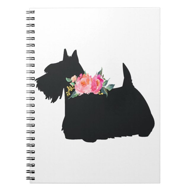 Cuaderno Perro escocés de Terrier (Frente)