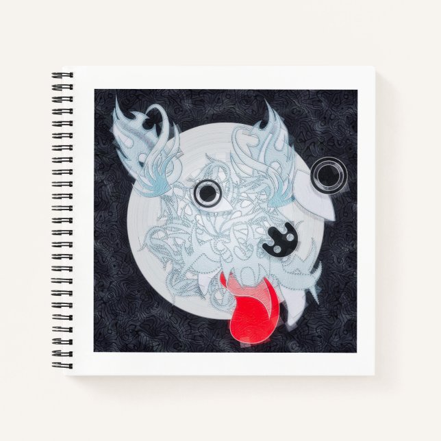 Cuaderno Perro feliz (Anverso)