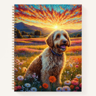 Cuaderno perro Golden Doodle