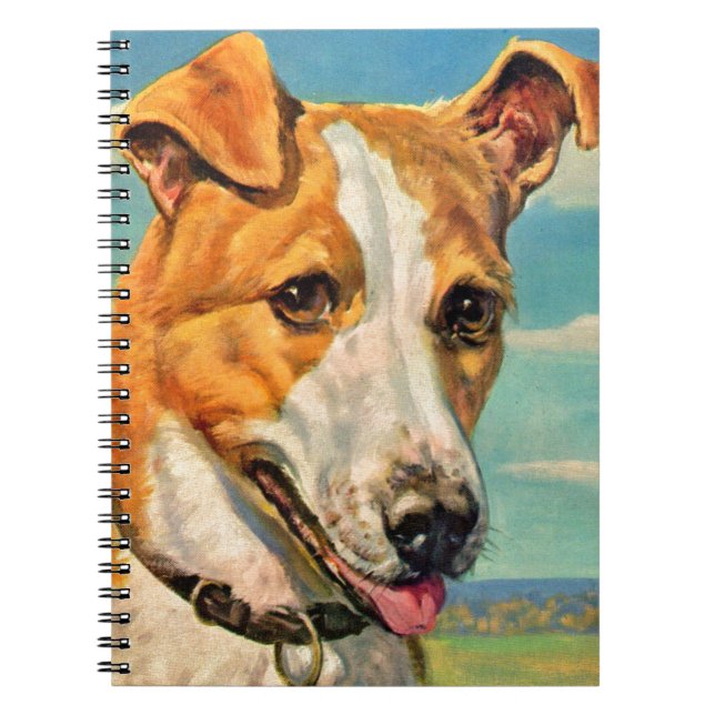 Cuaderno perro guapo (Frente)