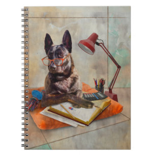 Cuaderno Perro holandés inteligente