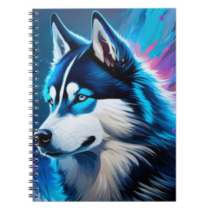 Cuaderno Perro Husky