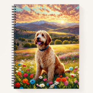 Cuaderno perro Labradoodle