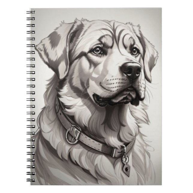 Cuaderno Perro Labrador (Frente)