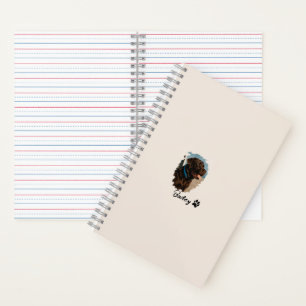 Cuaderno Perro Labrador de chocolate lindo - Bailey   Regal