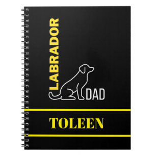 Cuaderno Perro Labrador Personalizado