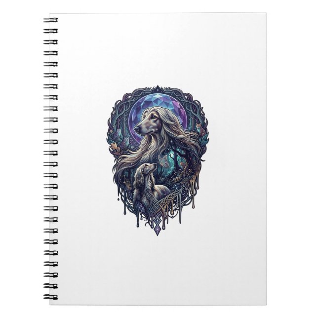 Cuaderno Perro Luna de Cristal Bosque Encantado_1 (Frente)