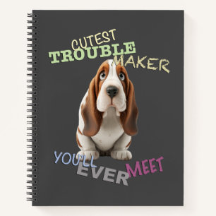 Cuaderno Perro más pequeño problema creador lindo adorable 