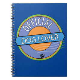 Cuaderno Perro Oficial Lover