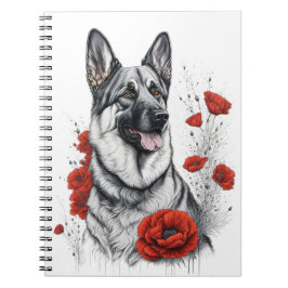 Cuaderno Perro pastor alemán