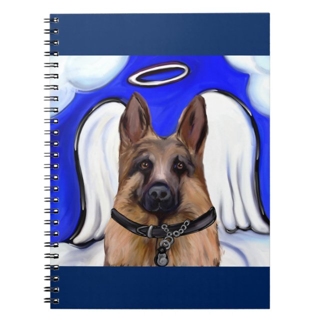 Cuaderno Perro Patrulla Pastor Alemán (Frente)