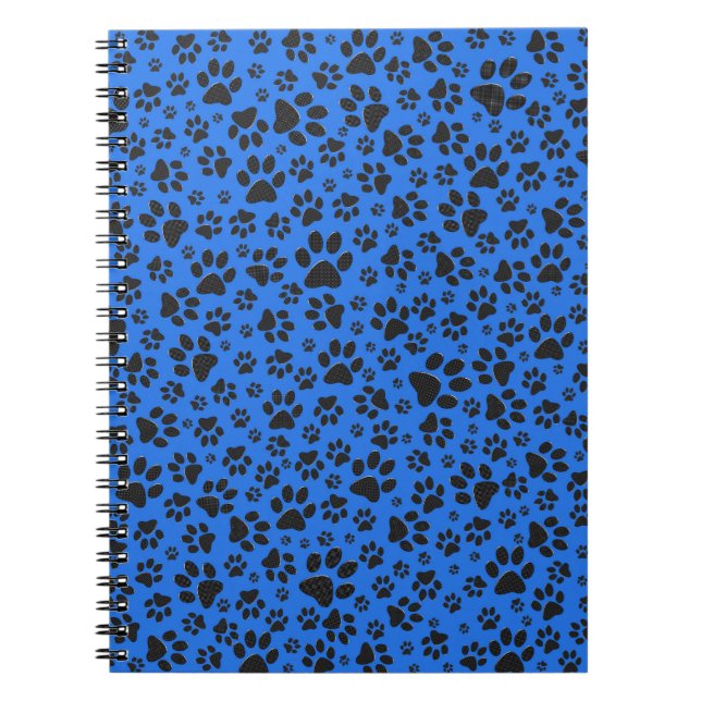 Cuaderno Perro Paws Black & White Polka Dot (Punto de polka (Frente)
