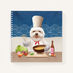 Cuaderno Perro pequeño chef