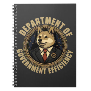 Cuaderno Perro Perro De Eficiencia Del Departamento De Efic