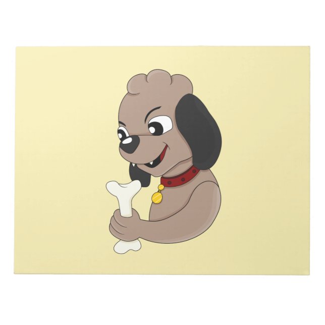 Cuaderno perro personalizado notepad (Frente)