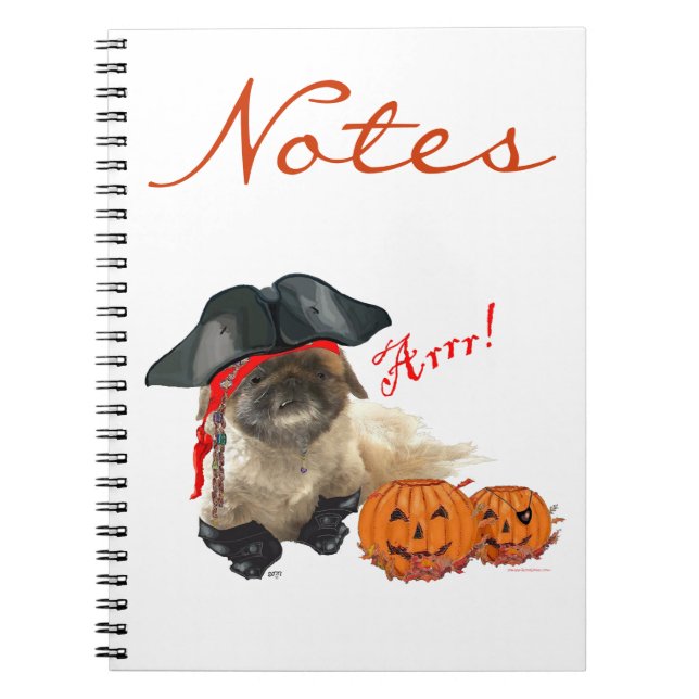 Cuaderno Perro Pirata (Frente)