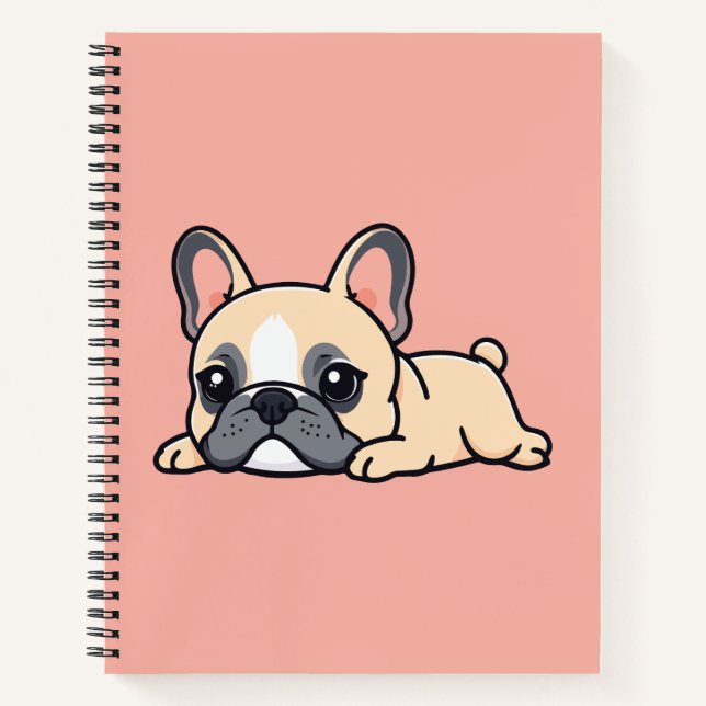 Cuaderno Perro pug (Anverso)