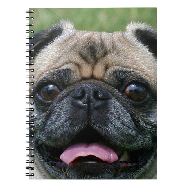Cuaderno Perro Pug (Frente)