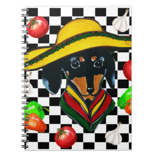 CUADERNO PERRO SALCHICHA CHEF DE MÉXICO