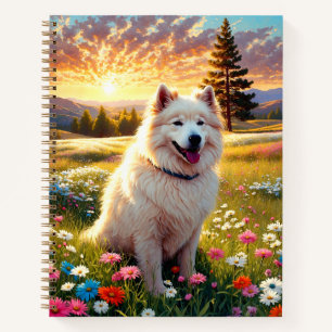 Cuaderno Perro Samoyedo