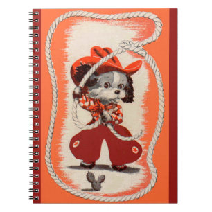 Cuaderno perro vaquero