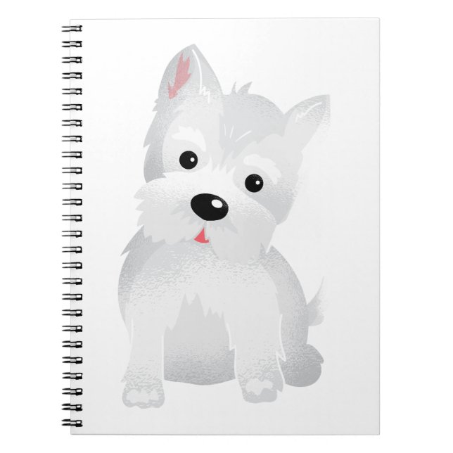 Cuaderno Perro Westie (Frente)