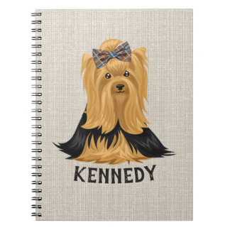 Cuaderno Perro Yorkshire Terrier del perrito el | de Yorkie