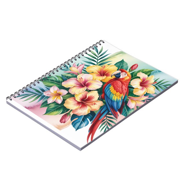 Cuaderno Perroquet exotique (Lado Izquierdo)