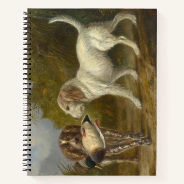 Cuaderno Perros de caza (por Carlo Ademollo) (Anverso)