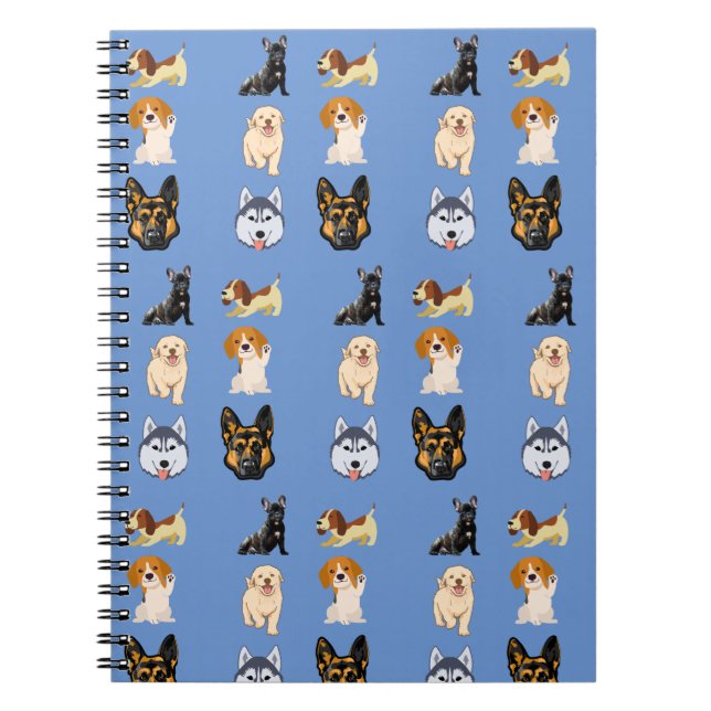 Cuaderno Perros malcriados (Frente)