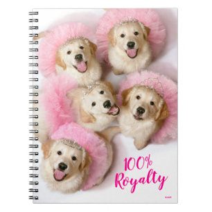 Cuaderno Perros princesos en Tiaras