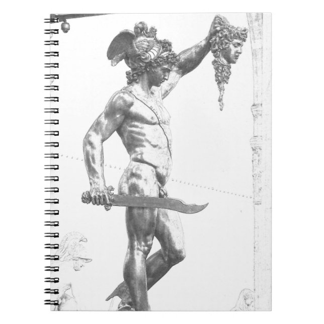 Cuaderno Perseo con la cabeza de Medusa (Frente)