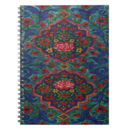 Cuaderno Persian Carpet Pattern Notebook – Elegant Traditio