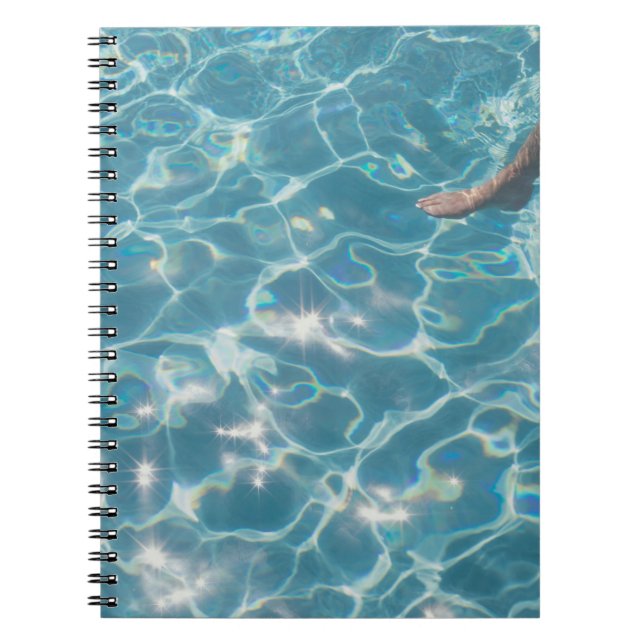 Cuaderno Persona en la piscina (Frente)