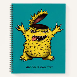 Cuaderno Personaje de monstruo malvado de Guay