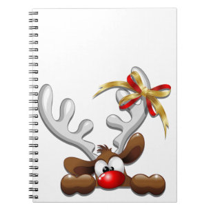 Cuaderno Personaje de Navidades divertidos y desconcertados