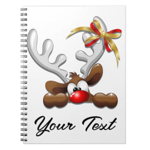 Cuaderno Personaje de Navidades divertidos y desconcertados