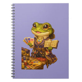 Cuaderno Personaje de Rana Diseñadora de Reinos