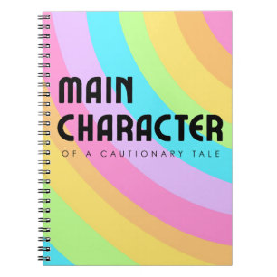 Cuaderno Personaje principal arcoíris