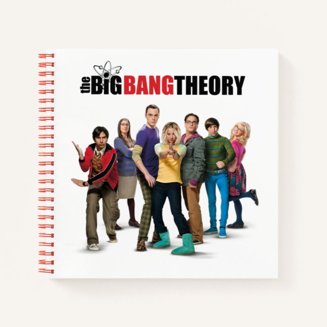 Cuaderno Personajes de la Teoría del Big Bang (Anverso)