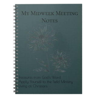 Cuaderno Personal Bible Study Notebook