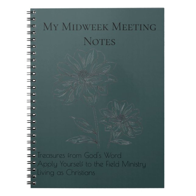 Cuaderno Personal Bible Study Notebook (Frente)
