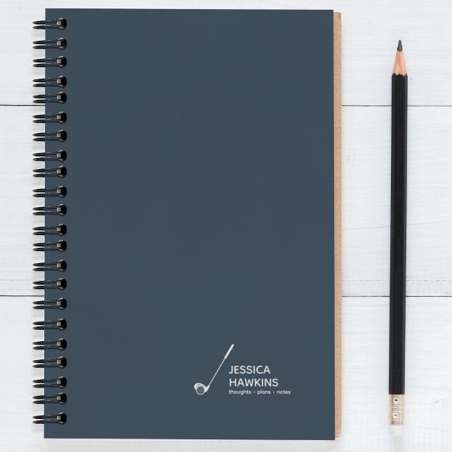 Cuaderno Personal del Club de Golf Navy Blue (Subido por el creador)