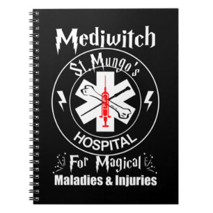Cuaderno Personal mágico de Mediwitch St Mungo 's Hospi