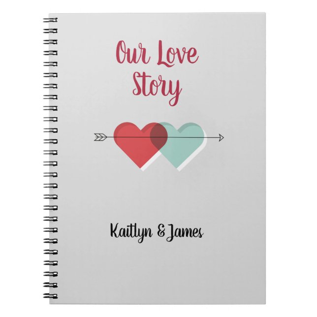 Cuaderno Personalice nuestro Love Story (Frente)